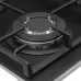 Газовая варочная панель ZorG HAG63 FDW black matte