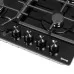 Газовая варочная панель ZorG HAG63 FDW black