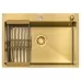 Кухонная мойка Arfeka ECO AR 700*500, коландер, дозатор GOLD