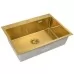 Кухонная мойка Arfeka ECO AR 700*500, коландер G, дозатор GOLD