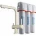Смеситель для кухни под фильтр Omoikiri Nagano-BL-P + Pure drop Lite гранит