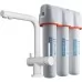 Смеситель для кухни под фильтр Omoikiri Nagano-BL-P + Pure drop Lite гранит