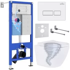 Унитаз с инсталляцией Roxen StounFi..