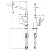 Смеситель для кухни Hansgrohe Metris M71 Select 14786000 хром