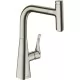 Смеситель для кухни Hansgrohe Metris Select 14857800 нержавеющая сталь