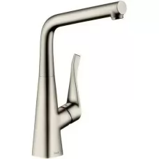 Смеситель для кухни Hansgrohe Metris Select 14883800 нержавеющая сталь