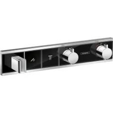 Смеситель для душа Hansgrohe RainSelect 15355600 черный/хром
