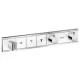 Смеситель для душа Hansgrohe RainSelect 15356400 белый/хром