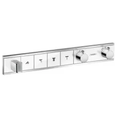Смеситель для душа Hansgrohe RainSelect 15357400 белый/хром
