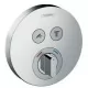 Смеситель для ванны Hansgrohe ShowerSelect S 15748000 хром 