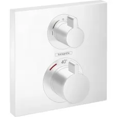 Смеситель для душа Hansgrohe Ecostat Square 15714700 белый матовый