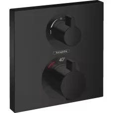 Смеситель для душа Hansgrohe Ecostat Square 15714670 черный матовый