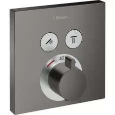 Смеситель для ванны Hansgrohe ShowerSelect 15763340 графит