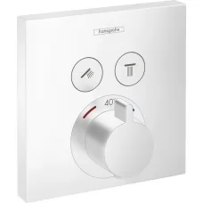 Смеситель для душа Hansgrohe ShowerSelect 15763700 белый матовый