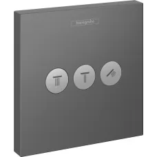 Переключатель потоков Hansgrohe ShowerSelect 15764340 графит