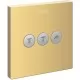 Переключатель потоков Hansgrohe ShowerSelect 15764990 золото