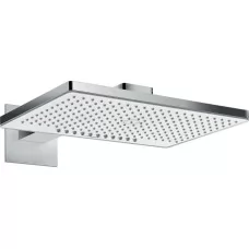 Верхний душ на кронштейне Hansgrohe Rainmaker Select 460 24015400 белый/хром