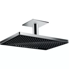 Верхний душ на кронштейне Hansgrohe Rainmaker Select 460 2jet 24004600 хром/черный