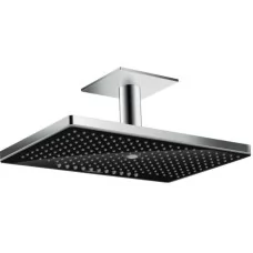 Верхний душ на кронштейне Hansgrohe Rainmaker Select 460 24006600 черный/хром