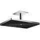 Верхний душ на кронштейне Hansgrohe Rainmaker Select 460 24006600 черный/хром