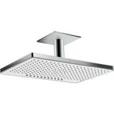 Верхний душ на кронштейне Hansgrohe Rainmaker Select 460 2jet 24004400 белый/хром