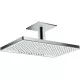 Верхний душ на кронштейне Hansgrohe Rainmaker Select 460 24014400 белый/хром