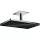 Верхний душ на кронштейне Hansgrohe Rainmaker Select 460 1jet 24002600 черный/хром