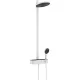 Душевая система Hansgrohe Pulsify SHP 260 2jet ESm 24241700 матовый белый