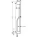 Душевая штанга Hansgrohe Unica 65 см 24400000 хром