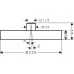 Верхний душ Hansgrohe Rainfinity 250 1jet 26228000 хром