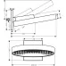 Верхний душ Hansgrohe Rainfinity 360 1jet 26231000 хром