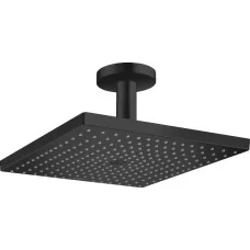 Верхний душ на кронштейне Hansgrohe Raindance E 300 1jet 26250670 черный матовый