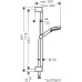 Душевой набор Hansgrohe Vernis Blend EcoSmart Crometta 65 см 26279000