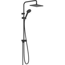 Душевая система Hansgrohe Vernis Shape Showerpipe 230 1jet Reno 26282670 черный матовый