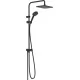 Душевая система Hansgrohe Vernis Shape Showerpipe 230 1jet Reno 26282670 черный матовый