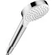 Душевая лейка Hansgrohe Crometta 1jet EcoSmart 26333400 белый/хром