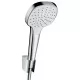 Душевой гарнитур Hansgrohe Croma Select E 1jet Porter Set 26412400 хром
