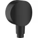 Подключение для душевого шланга Hansgrohe Fixfit 26453670 черный матовый