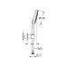 Душевая лейка Hansgrohe Raindance Select Е 120 3jet 26520000 хром
