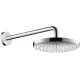 Верхний душ на кронштейне Hansgrohe Raindance Select S 240 2jet EcoSmart 26470400 белый/хром