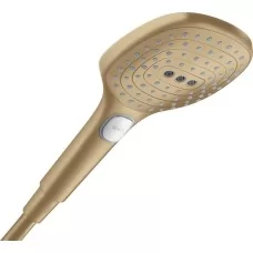 Душевая лейка Hansgrohe Raindance Select Е 120 3jet 26520140 бронза брашированная