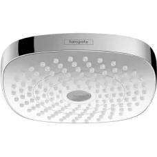 Верхний душ Hansgrohe Croma Select E 180, 2jet EcoSmart 26528400 белый/хром