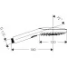 Душевая лейка Hansgrohe Raindance Select Е 120 3jet 26520700 белый матовый