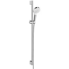 Душевой набор Hansgrohe Crometta 1jet Unica 90 см 26537400 белый/хром