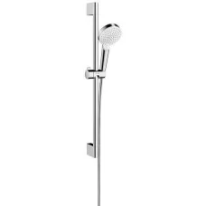 Душевой набор Hansgrohe Crometta 100 Vario EcoSmart+ 65 см 26555400 белый/хром