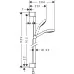 Душевой набор Hansgrohe Croma Select S Vario 3jet 90 cм 26572400 белый/хром