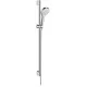 Душевой набор Hansgrohe Croma Select S 1jet 90 см 26574400 белый/хром