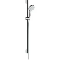 Душевой набор Hansgrohe Croma Select S 1Jet EcoSmart 90 см 26575400 белый/хром