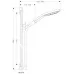 Душевой набор Hansgrohe Raindance Select S 150/Raindance Unica S 26626400 белый/хром