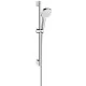 Душевой набор Hansgrohe Croma Select E Vario EcoSmart 26583400 белый/хром
